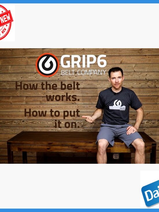 GRIP6 Classic Belt - 1.5-Inch Adjustable Nylon Belts  Adjustable Nylon Belt 1.5-Inch Tactical Everyday Wear Men Women